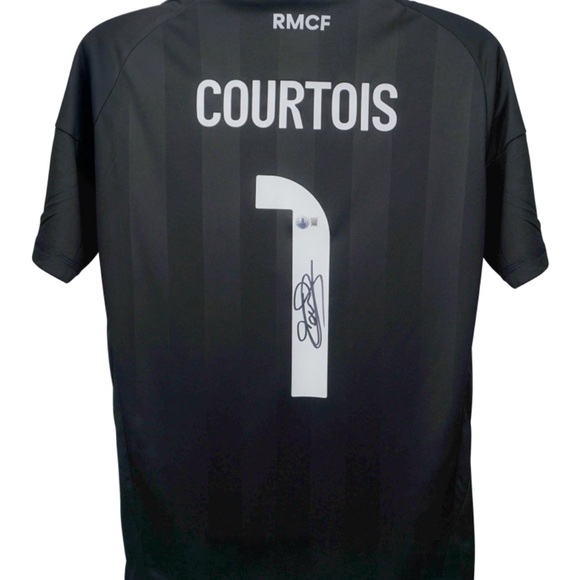 Thibaut Courtois Signed Real Madrid Adidas Authentic Jersey...